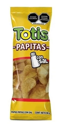 Totis Papitas con Sal 90 g